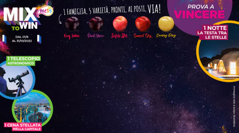 Metis MixToWin 2022: vinci gratis telescopio, notte e cena stellata