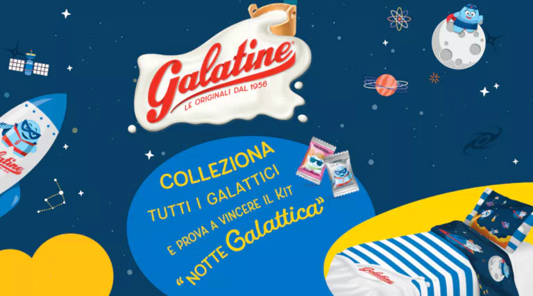 “NOTTE GALATTICA”: con Galatine in palio 183 completi letto