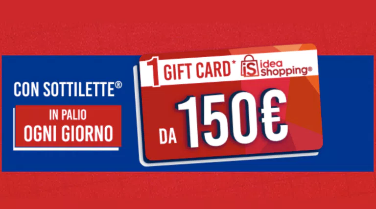 Concorso Sottilette “Ripresa Perfetta”: vinci gratis gift card da 150€