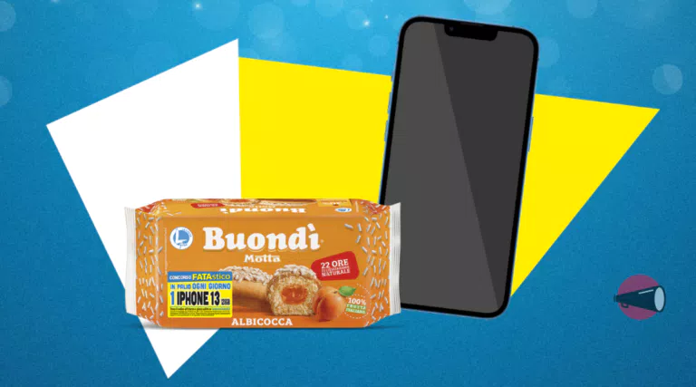 Concorso Buondì Motta: vinci ogni giorno iPhone 13