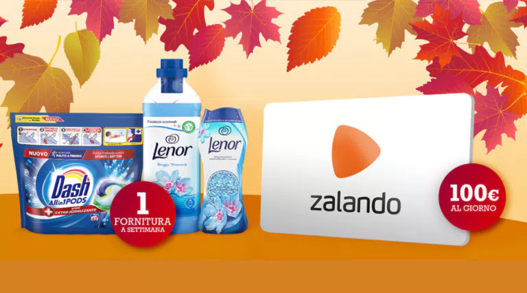 Concorso CAMBIA STAGIONE NUOVO ARMADIO - Desideri Magazine: vinci buoni zalando da 100€ e forniture Dash e Lenor