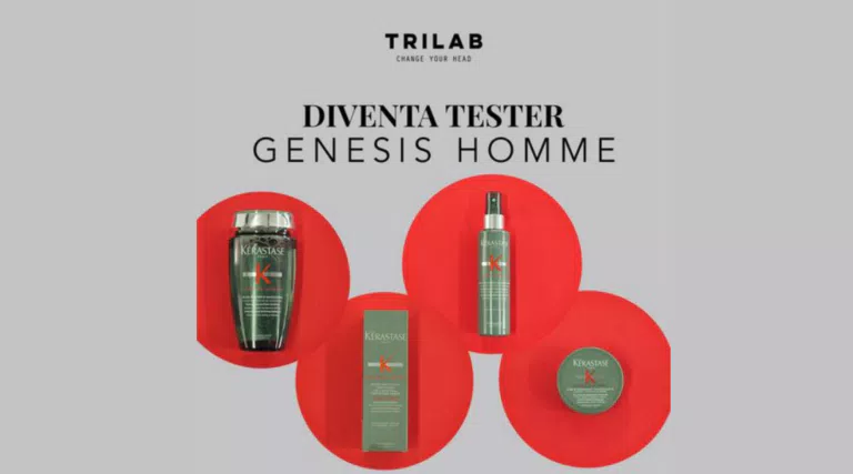 Diventa Tester Trilab, iscriviti ora per provare il nuovo kit rivoluzionario per capelli Kérastase Genesis Homme!