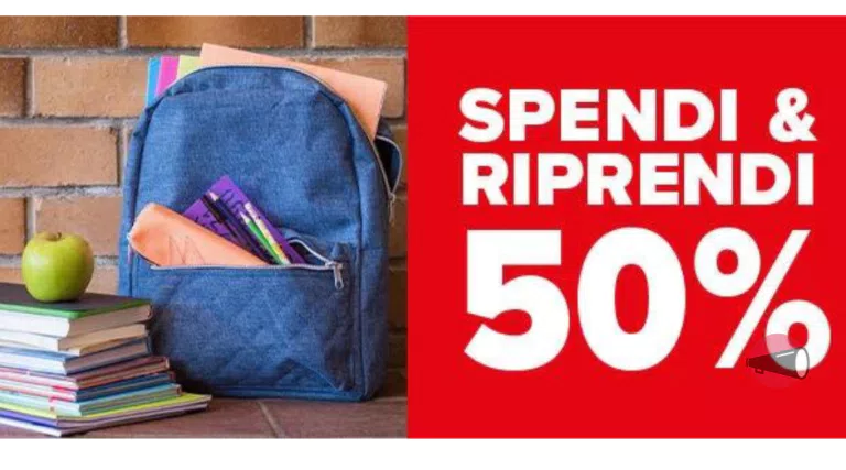 Spendi & Riprendi Carrefour su Zaini, Astucci e Diari scuola