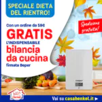 Beper Bilancia da cucina in omaggio con Casa Henkel
