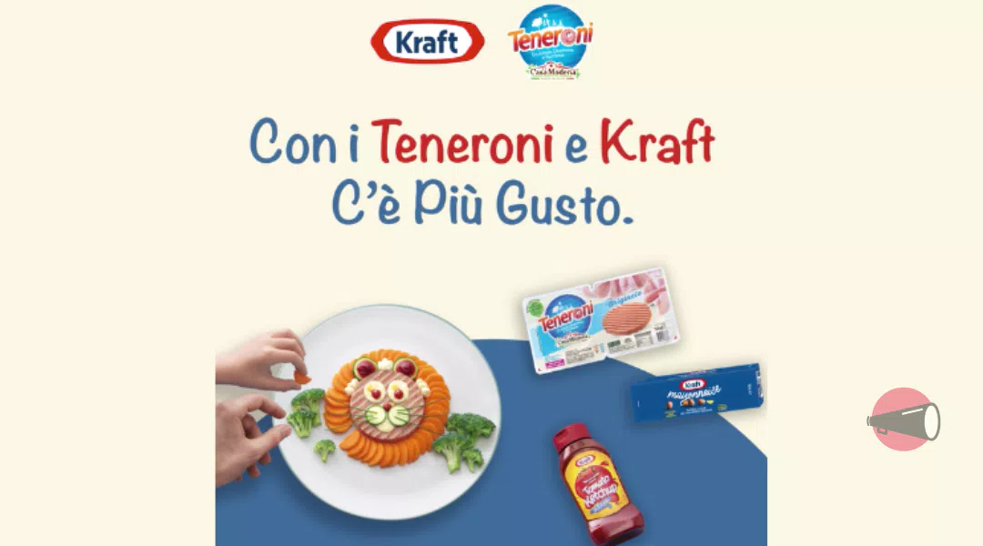Con Kraft e Teneroni c'è più gusto! Per te un buono sconto di 1,30€