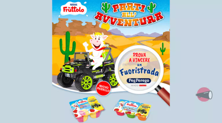 Concorso Fruttolo “Parti all’Avventura”: vinci 50 Peg Perego Gaucho (valgono 599€)
