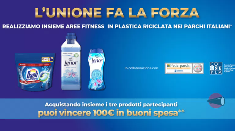 Concorso Lenor e Dash “Every day champion”: come vincere buoni spesa da 100€
