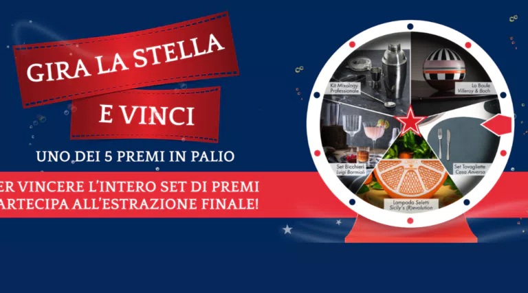 Concorso Sanpellegrino “Gira la stella”: vinci prodotti Villeroy & Boch per arredare casa
