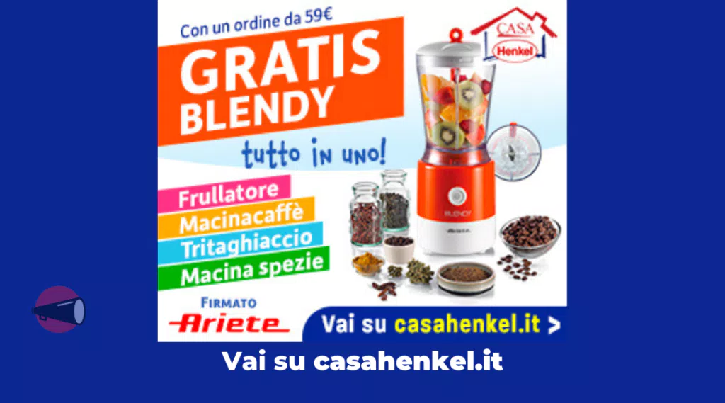 Casa Henkel: in omaggio il tutto in uno Ariete