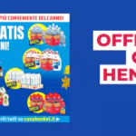 Offerta eccezionale casa Henkel: 1+1 GRATIS SUI CARTONI!