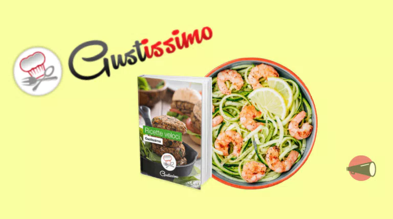Ricevi gratis 4 ricettari Gustissimo
