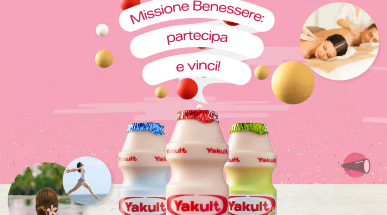 Concorso “Yakult feel good”: vinci soggiorni, esperienze e altri 373 premi!