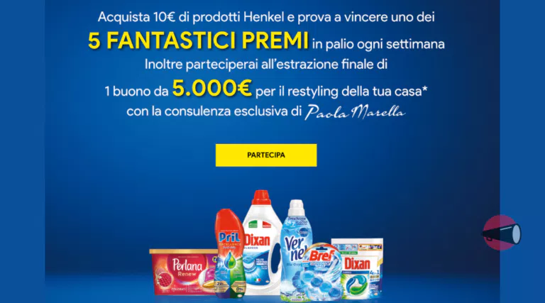 Concorso Henkel “La tua casa di design”: prova a vincere macchine caffè, TV Samsung, piatti Villeroy&Boch…