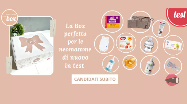 Richiedi il tuo Kit Regalo Nascita Mammachebox con Mammachetest