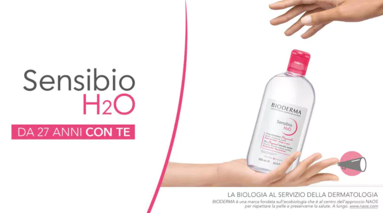 Partecipa al concorso Bioderma Sensibio e prova a vincere una fornitura di 2 anni di Sensibio H2O per te e una tua amica