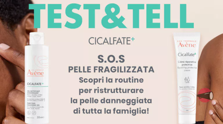 Diventa tester Avène Cicalfate+: crema ristrutturante e gel detergente