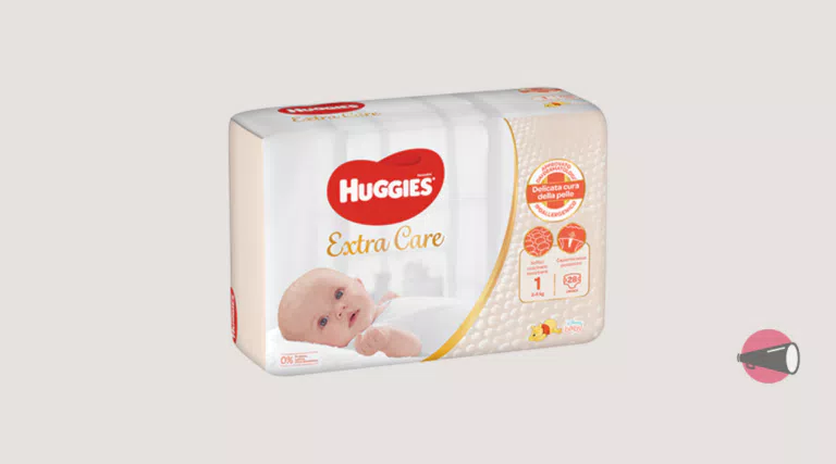 Richiedi il campione omaggio dei pannolini Huggies Extra Care