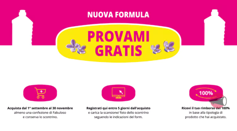 Provami Gratis Fabuloso: come ricevere il 100% di rimborso