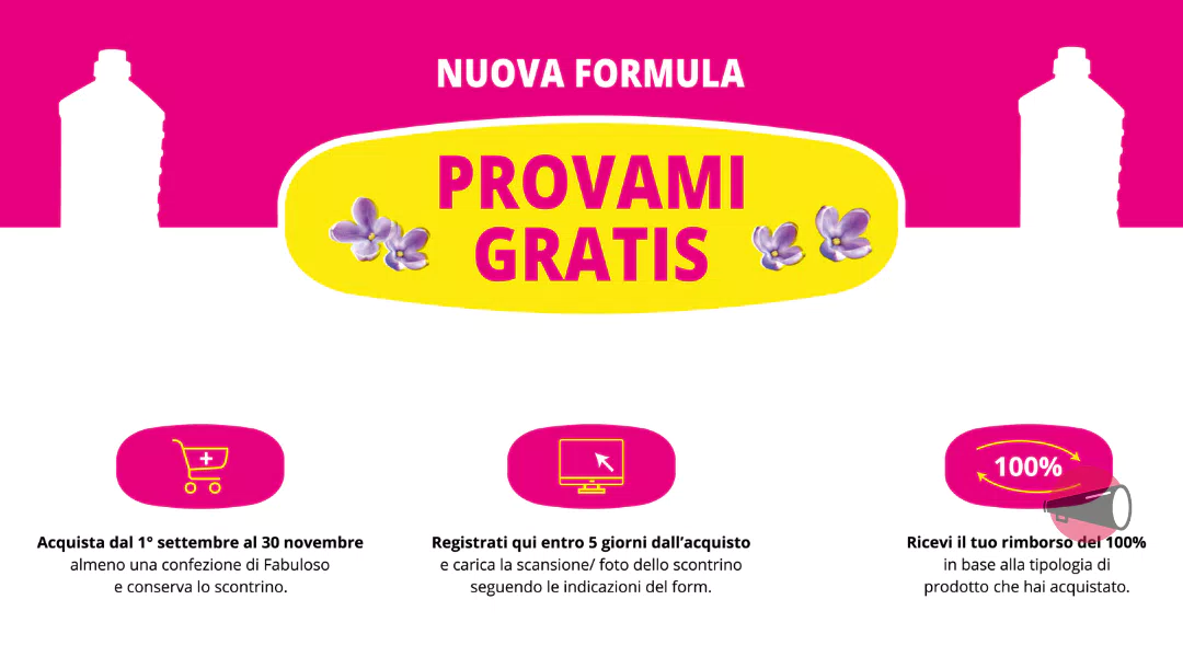 Provami Gratis Fabuloso: come ricevere il 100% di rimborso