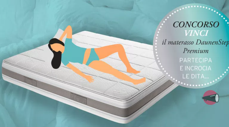 Concorso Casa Facile “I segreti del buon sonno”: vinci gratis materasso Daunenstep