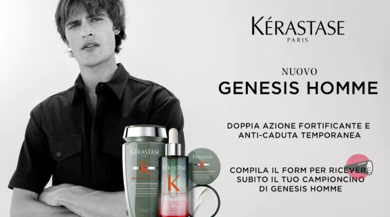 Richiedi il campione omaggio di shampoo Kerastase Genesis Homme