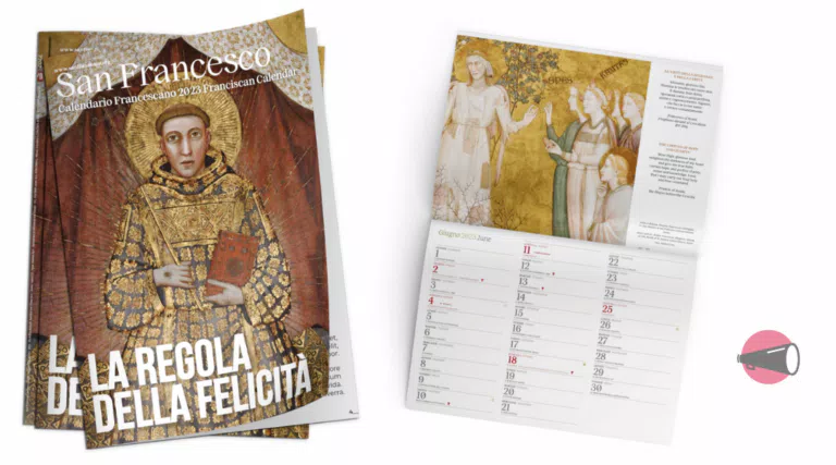 Vivi il 2023 insieme a San Francesco d'Assisi: richiedi il calendario 2023