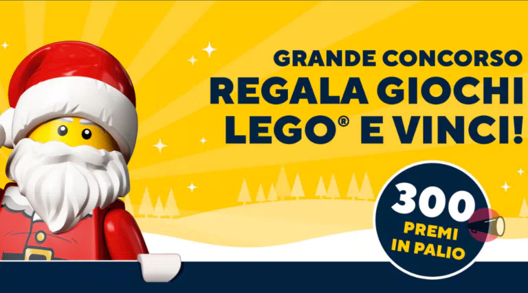 Acquista Lego da Toys Center e puoi vincere uno dei 300 premi firmati Lego!
