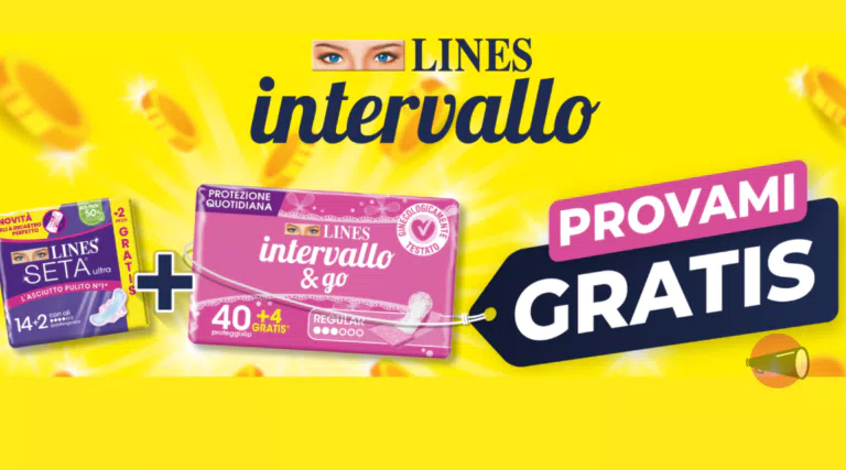 “Lines Intervallo – Provami Gratis”: come farsi rimborsare Lines Intervallo (con Lines Seta Ultra)