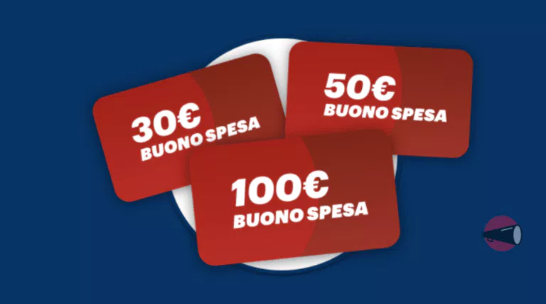 Vinci buoni spesa da spendere al supermercato con Lavazza