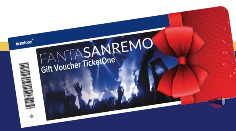 FantaSanremo con la Lega TicketOne: vinci gratis 126 buoni fino a 250€