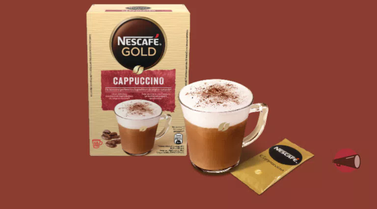 Richiedi il campione omaggio di Nescafè Gold Cappuccino gratis!