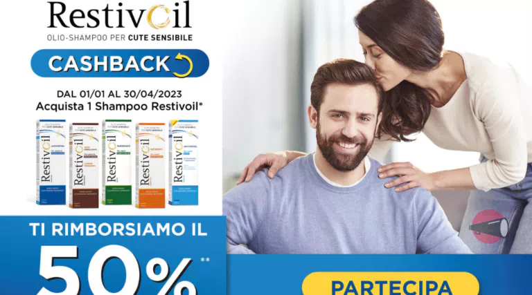 Cashback Restivoil 2023: come avere il rimborso del 50%