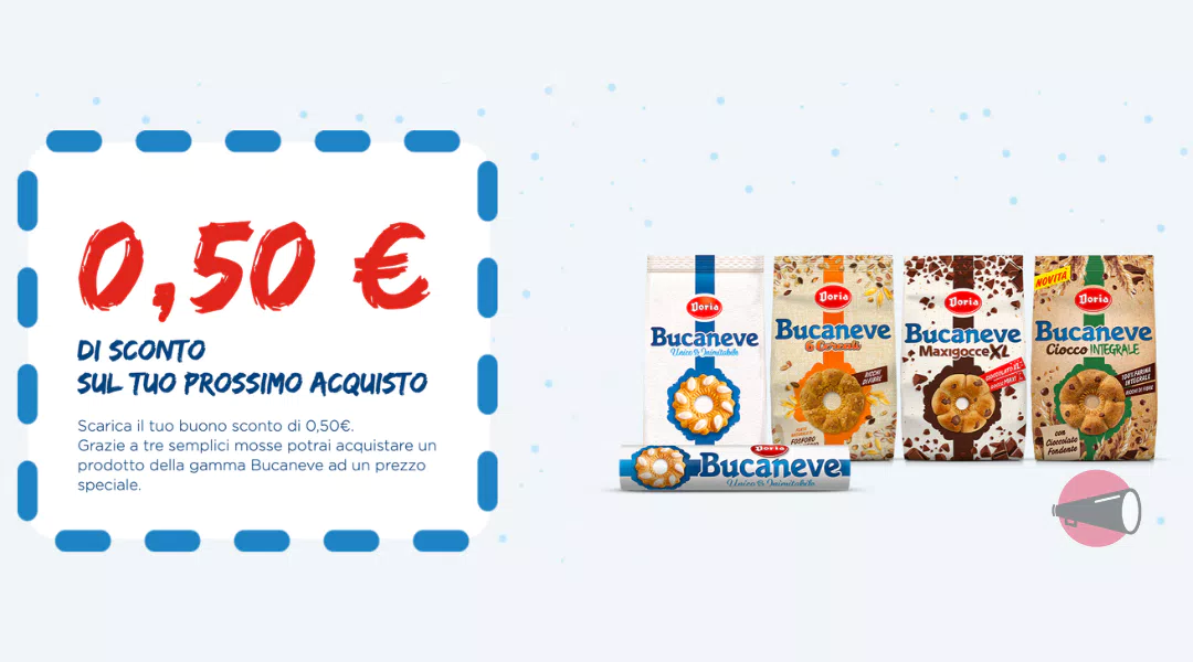 Stampa il coupon Bucaneve