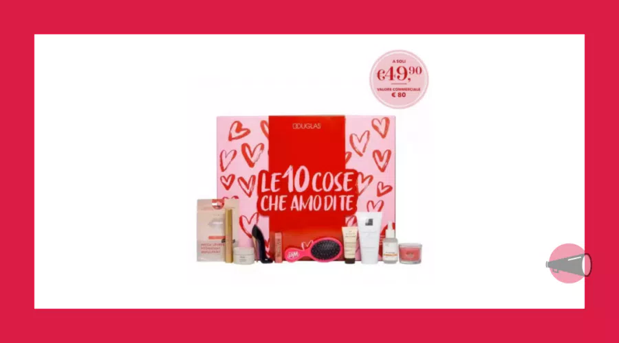 Duglas presenta il cofanetto perfetto per San Valentino: 10 cose che amo di te
