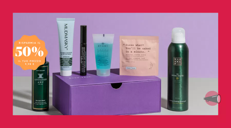 Ricevi la Welcome Box GoodieBox ad un prezzo speciale: 9,98€ invece di 19,95€ con il codice ScontoMio