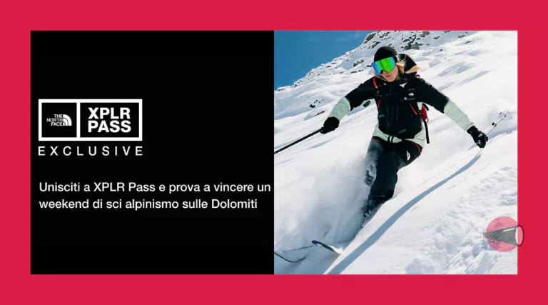 Concorso The North Face 2023: vinci weekend di sci alpinismo sulle Dolomiti