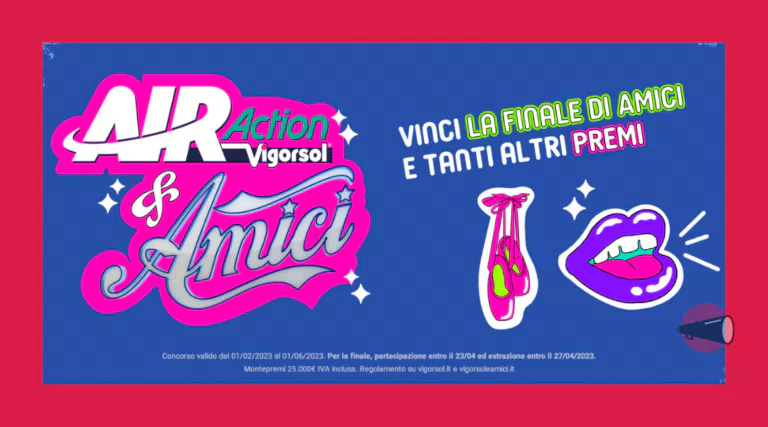 Concorso “Vigorsol & Amici”: vinci felpe, t-shirt, gift box, masterclass, accrediti per la finale