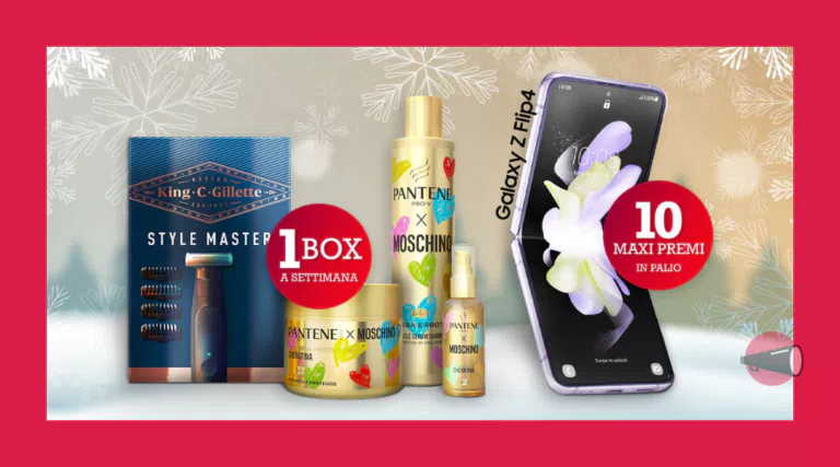 Concorso Desideri Magazine: prova a vincere box Pantene – King C Gillette + 10 smartphone Samsung pieghevoli