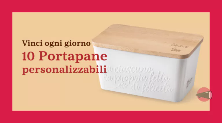 Vinci il portapane personalizzato Mulino Bianco