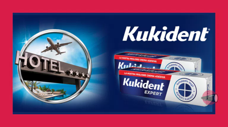 Concorso Kukident: vinci un buono viaggio ogni giorno