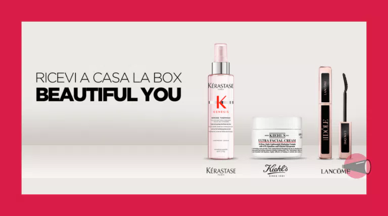 Diventa tester e ricevi la Beautiful You Box Lancôme, Kérastase e Kiehl’s
