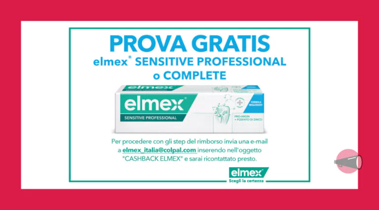 Prova gratis elmex Sensitive Professional: il dentifricio è gratis