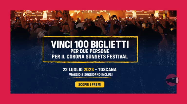 Vinci 100 biglietti per due persone per il Corona Sunset Festival