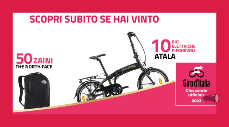 Concorso Novi 2023: vinci 10 biciclette elettriche pieghevoli e 50 zaini The North Face