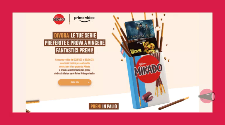 Concorso Mikado 2023: guarda le tue serie preferite e vinci!