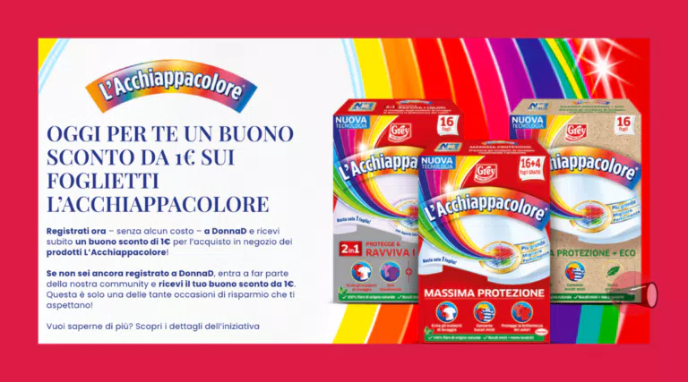 Oggi per te un buono sconto di 2€ sui detergenti Pril