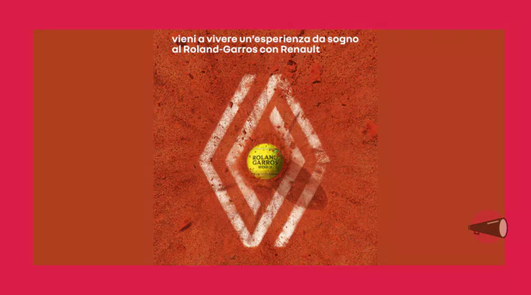Prova a vincere l’esperienza al Roland-Garros con Renault