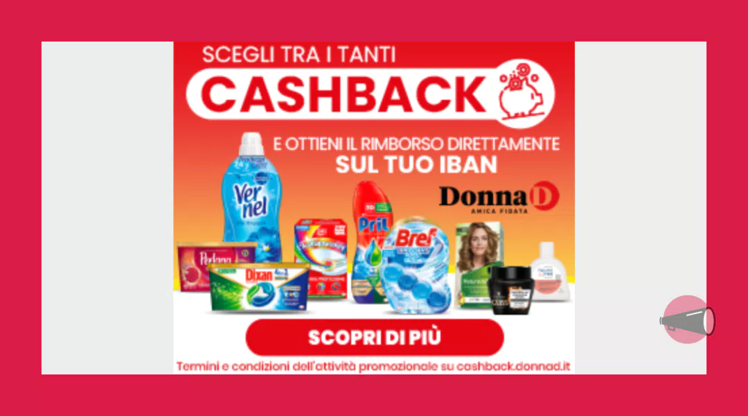 Scopri i cashback disponibili per te ogni giorno sui tuoi detersivi preferiti