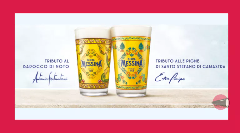 Richiedi 2 bicchieri Birra Messina