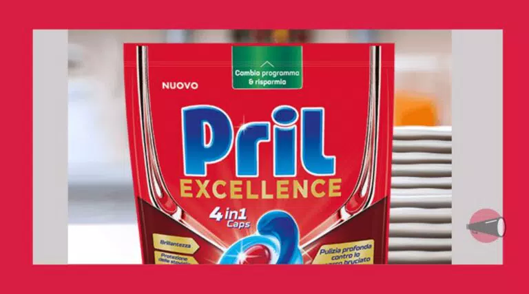 Ricevi i campioni omaggio Pril Excellence 4in1 Caps